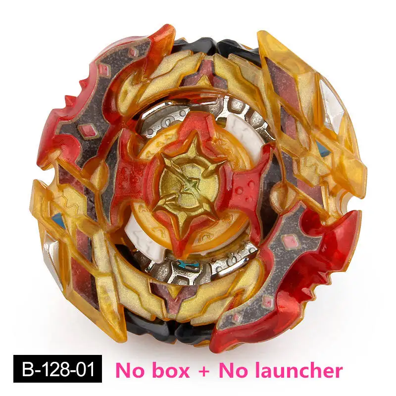 Топ пусковые установки Beyblade Burst Toys B-122 B-73 B-100 bables бейблэйд burst Metal пусковой установкой, Божественный волчок Топы игрушка бейблэйд - Цвет: B128-01