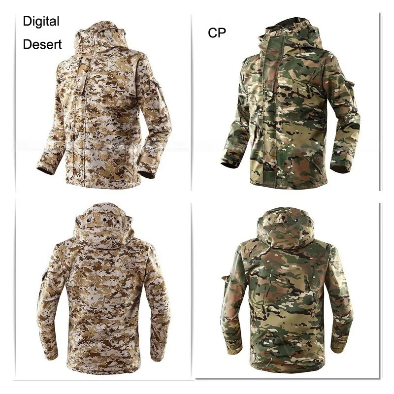 Флисовая M-65 зимняя куртка для охоты G8 ECWCS Softshell, Мужская ветровка с капюшоном Typhon, походная куртка с линнером