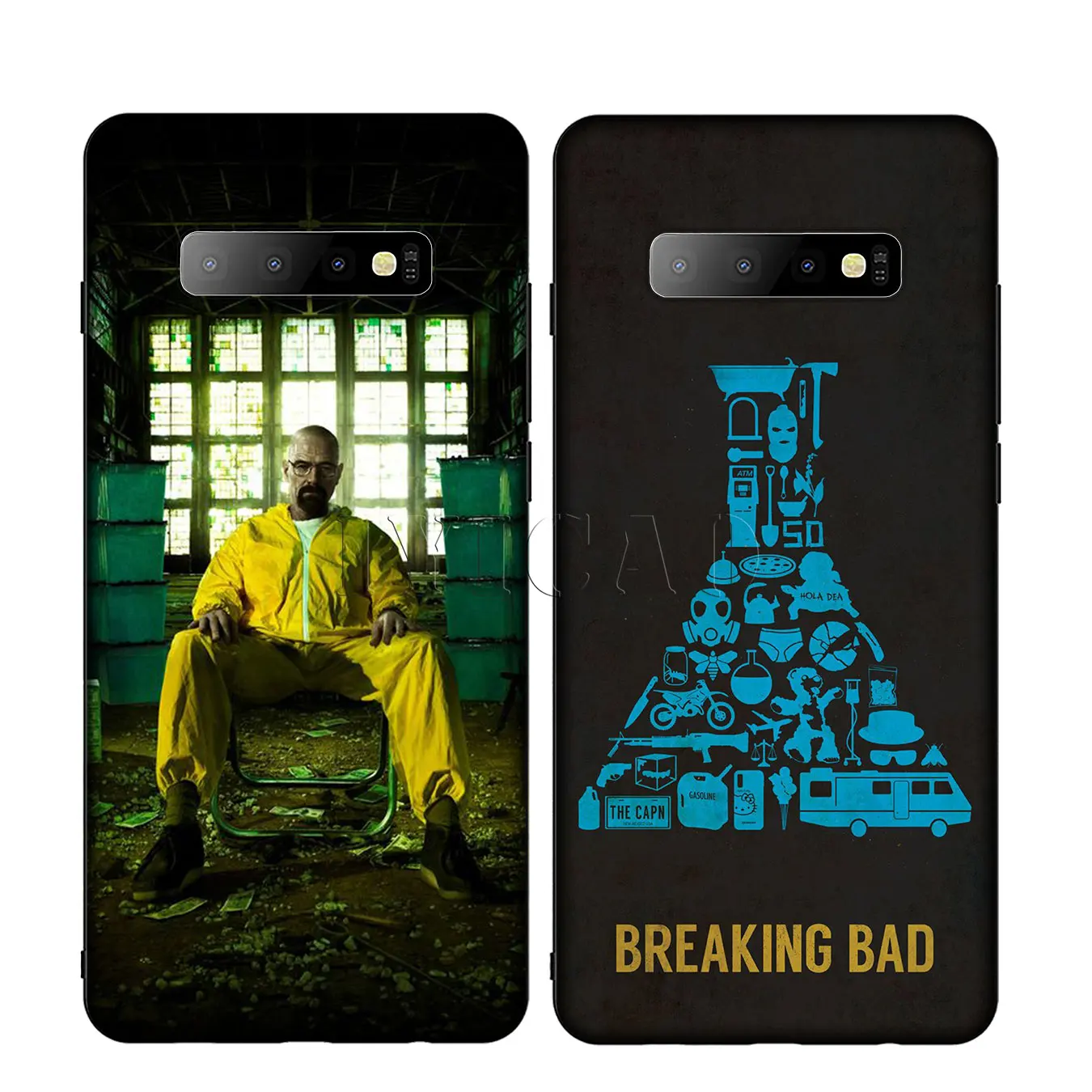 IYICAO Breaking Bad Silicone Soft Phone Case for Samsung Galaxy S10 S9 S8 Plus S6 S7 Edge S10e E Cover |