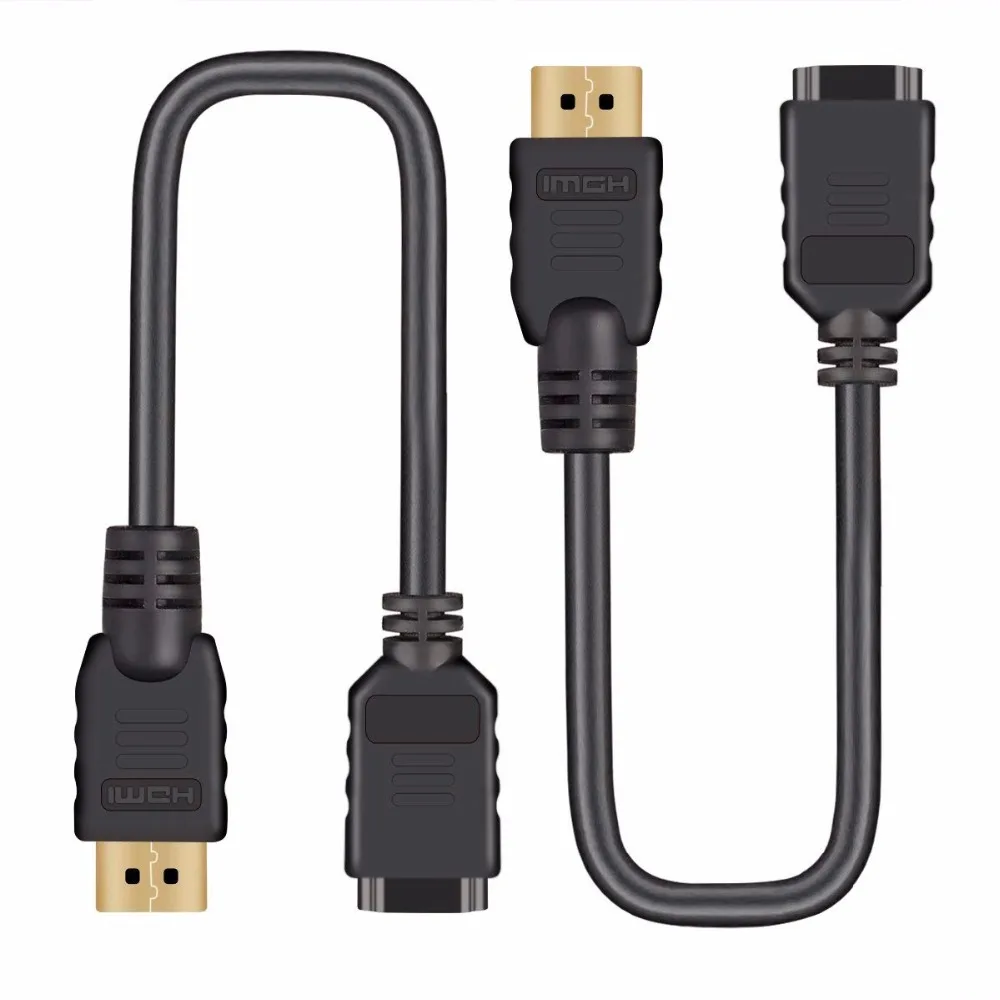 2 шт./лот HDMI кабель удлинитель высокоскоростной для ТВ палки Roku потоковая