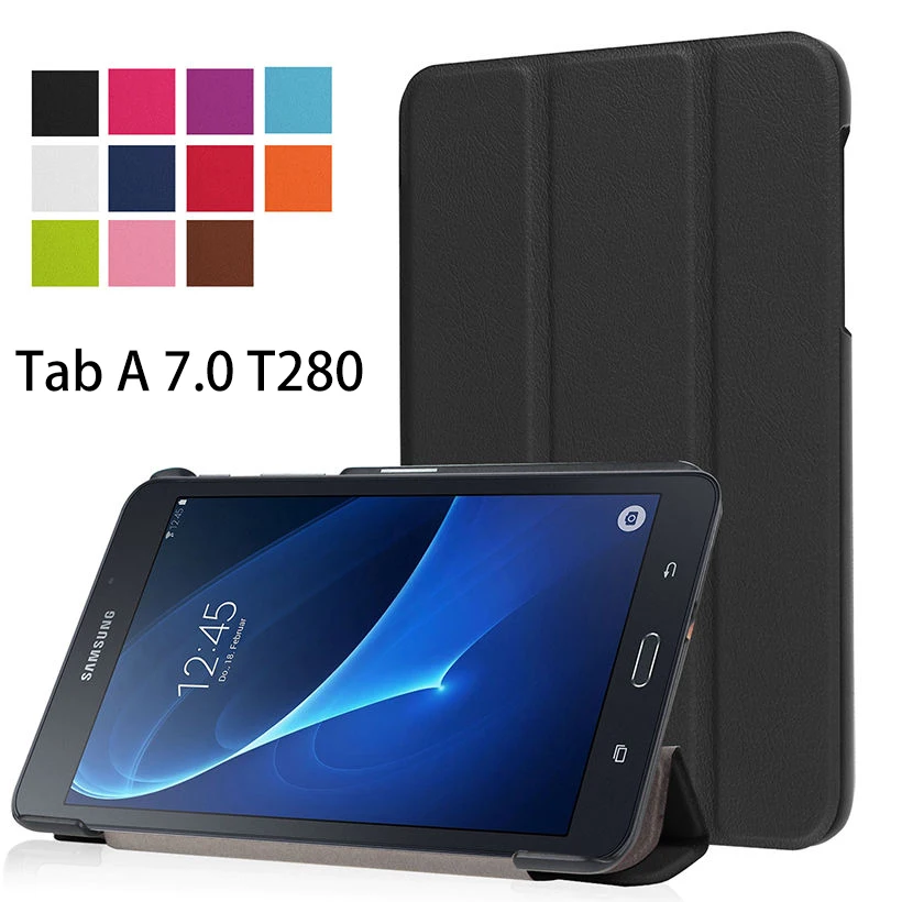 

Чехол-книжка из искусственной кожи для Samsung Galaxy Tab A A6 2016 T280 T285