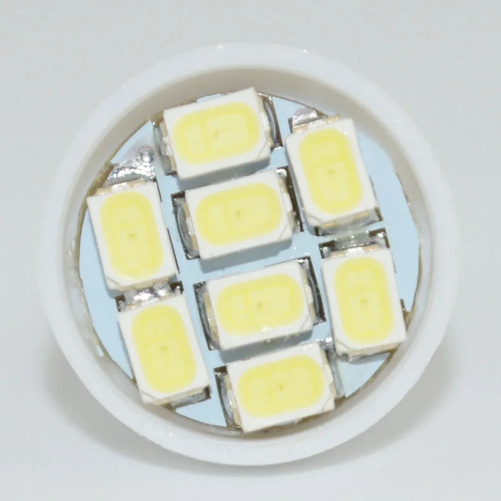 10 шт. T10 8smd 8led 8 светодиодов 194 168 192 W5W 1206 (3020) супер яркий t10 w5w Автомобильная
