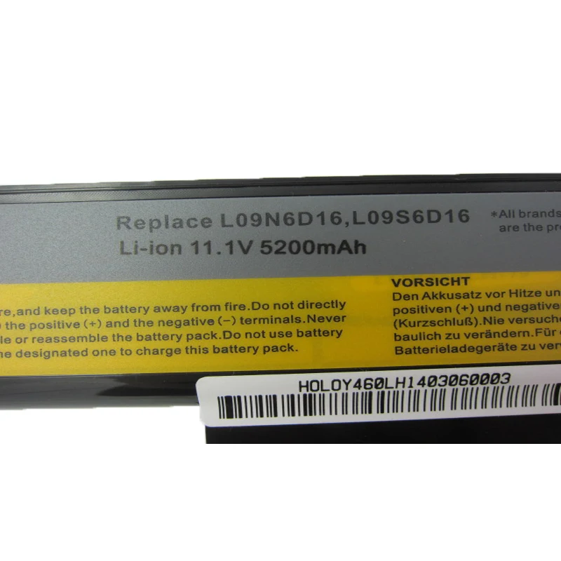 HSW 5200 мАч аккумулятор для Lenovo IdeaPad B560 Y460 V560 Y560 Y460A Y460AT Y460C Y460N Y460P Y560A Y560P 57Y6440 L10S6Y01|lenovo