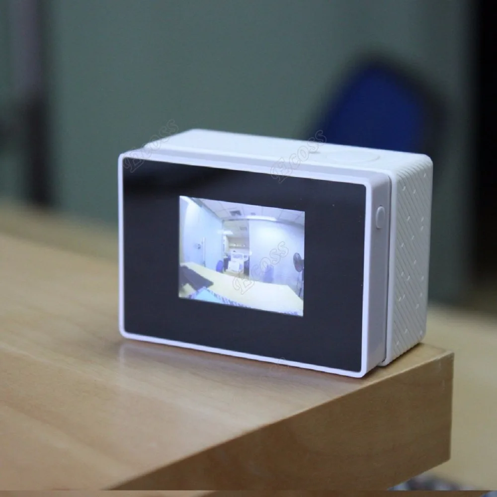 Водонепроницаемый чехол для камеры XiaoMi Yi + цветной TFT ЖК-дисплей 1 38 дюйма комплект