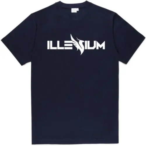 Illenium DJ музыкальный фестиваль футболка Harajuku топы модная Классическая с