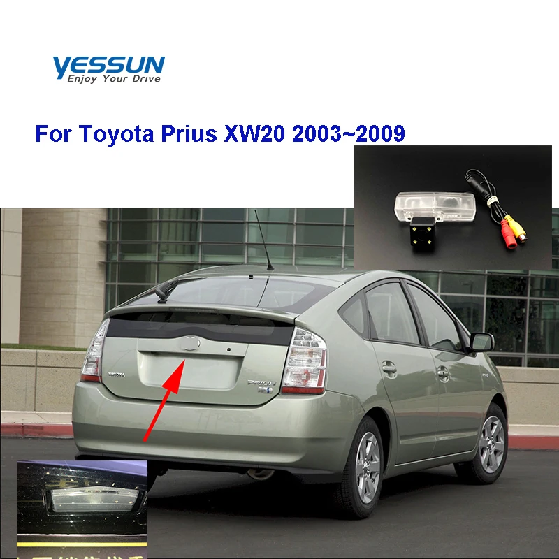 Yessun HD CCD Ночное Видение заднего вида резервная камера водонепроницаемая для Toyota