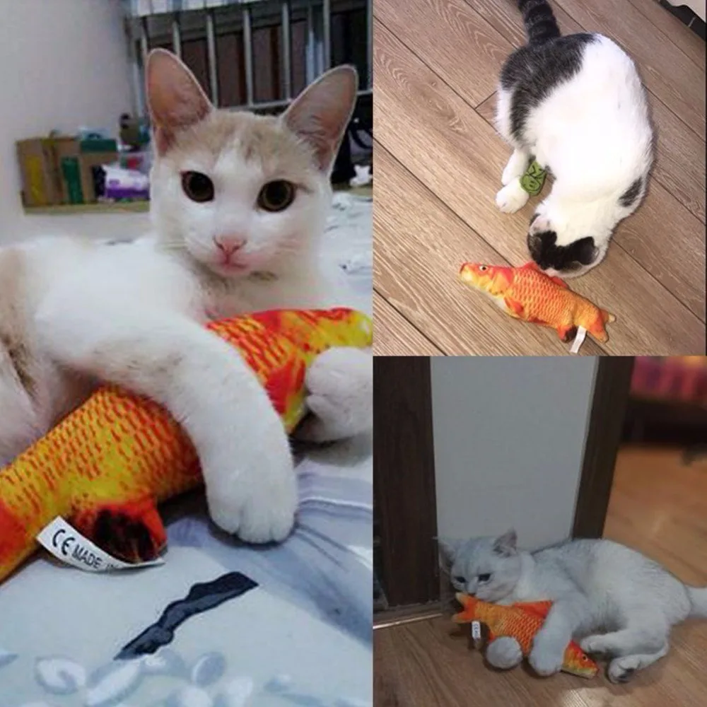 Игрушки для кошек, Спящая мята, кошачья мята, Новая красивая искусственная мягкая Рыбка, щенок, игрушки для собак, игрушки для кошек, забавная Подушка для сна, мята, 1 шт