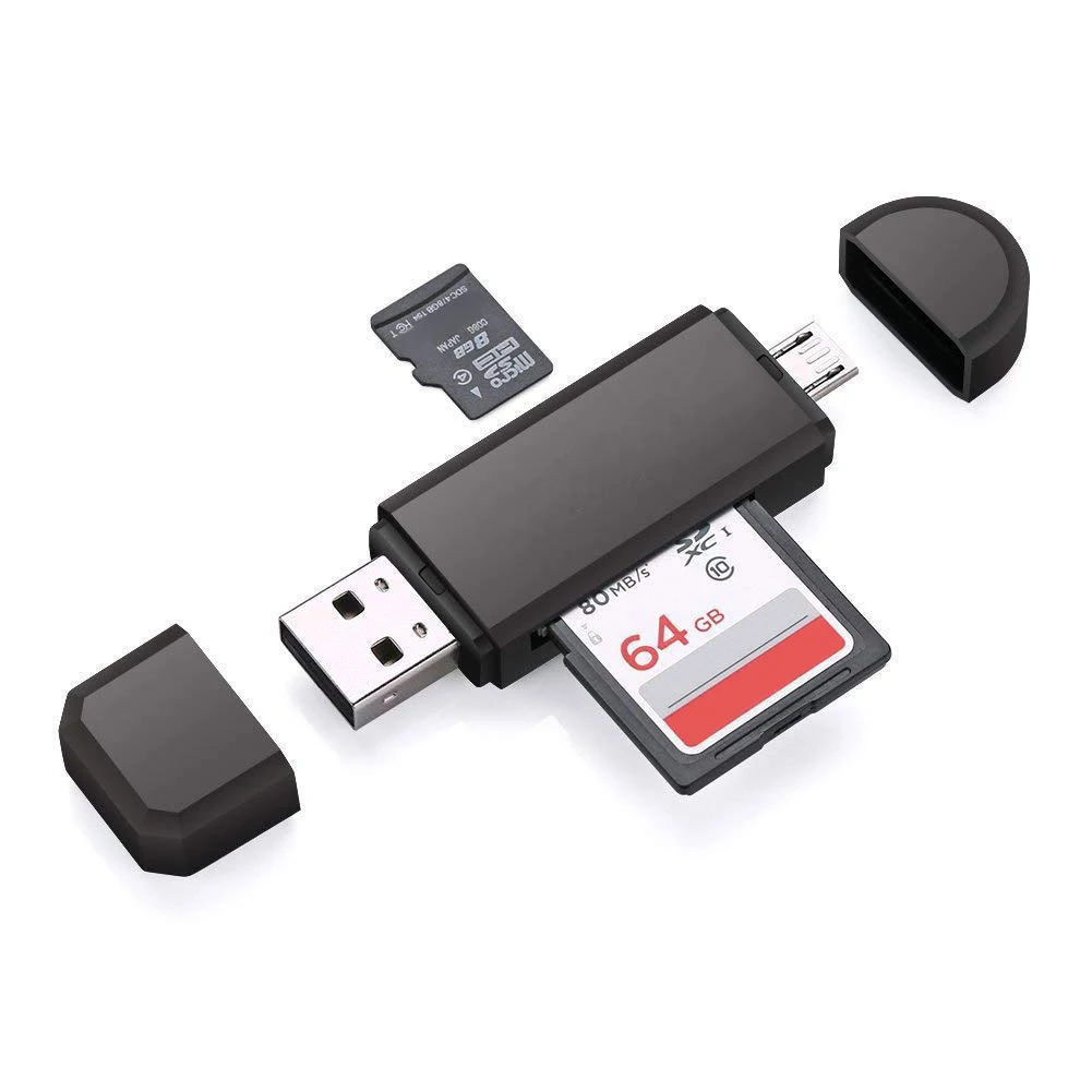 2 в 1 USB 3 0 Micro TF SD высокоскоростной считыватель карт памяти usb адаптер|Картридеры| |