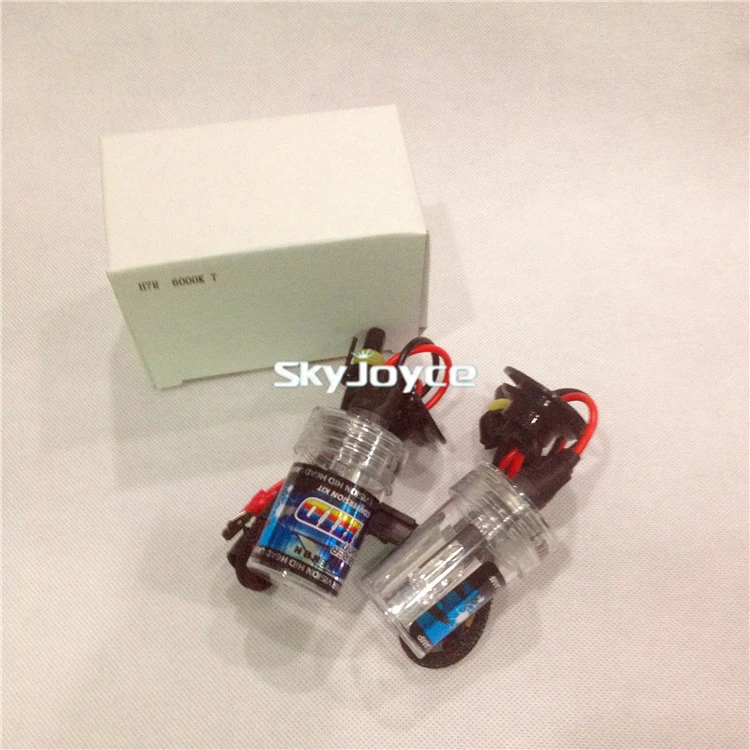 SKYJOYCE 2X 35W 12V hid xenon H7R лампа 4300K 5000K 6000K 8000K с металлическим основанием слой покрытия