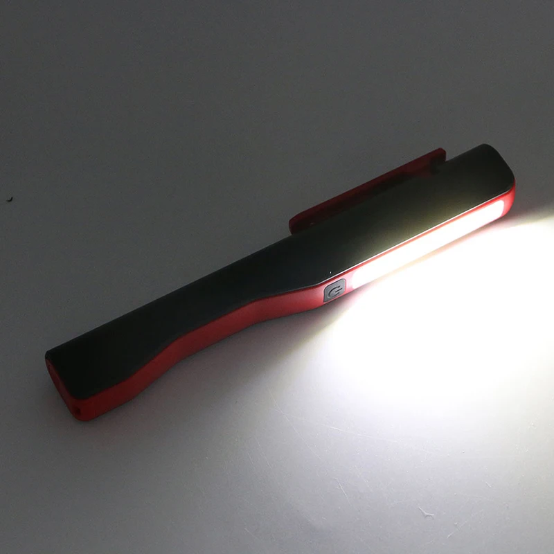 USB Work Flashlight Magnetic Lamp Rechargeable Linternas Portable Hand Emergency Torch Light For Fishing Inspection | Освещение