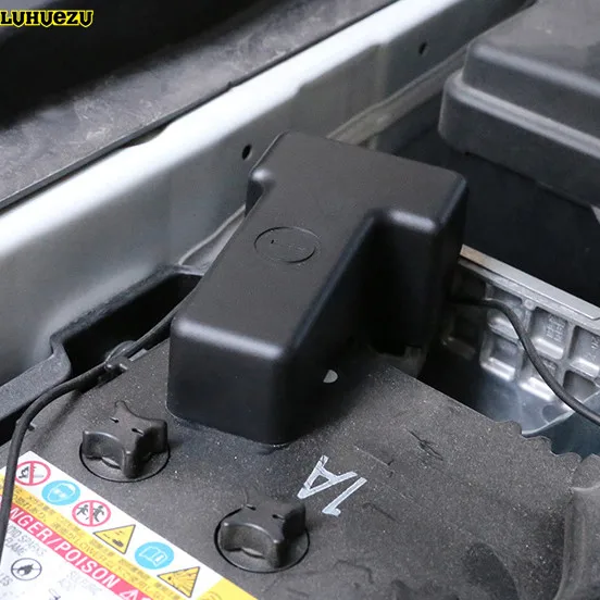 Крышка для аккумулятора Luhuezu ABS защитная крышка Nissan патруль Armada Y62 аксессуары 2013