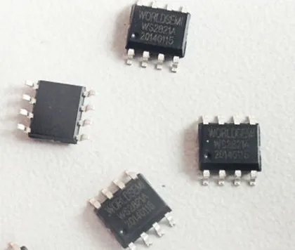 WS2821A параллельный одиночный провод три уровня в channels 256gray с драйвером постоянного