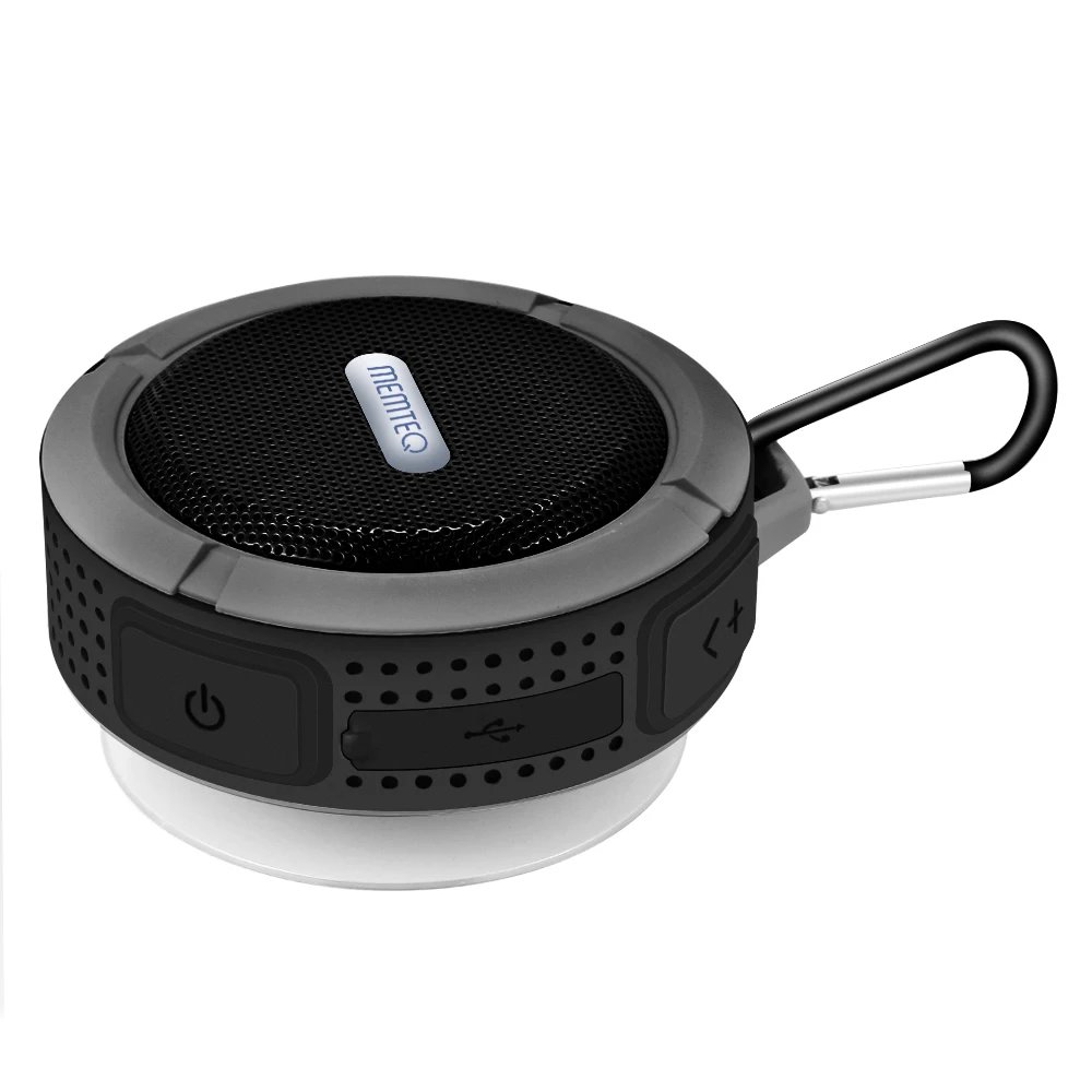 MEMTEQ водонепроницаемый беспроводной Bluetooth Душ стерео динамик Handsfree всасывающий