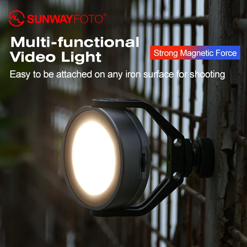 SUNWAYFOTOT FL-54 LED  video light for studio photo LED lights photography lighting Dslr camera photo panel photographer lamp enlarge