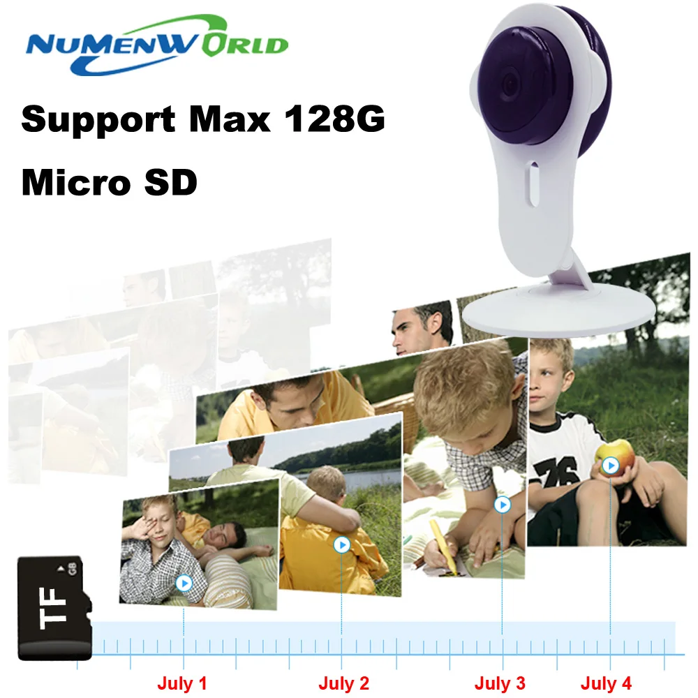 Лучшая домашняя охранная камера радионяня беспроводная Wi Fi ip ночное видение для