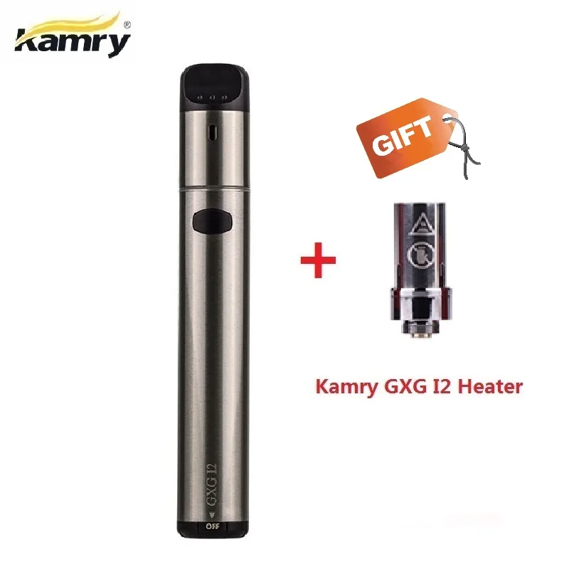 Silver with 1 heater Kamry GXG I2 стержень обогрева комплект 1900 мАч тепла без сжигания испаритель для нагрева сигарета iqos Табак картриджи VS 2,0 Plus GXG I1S - Цвет: Silver with 1 heater