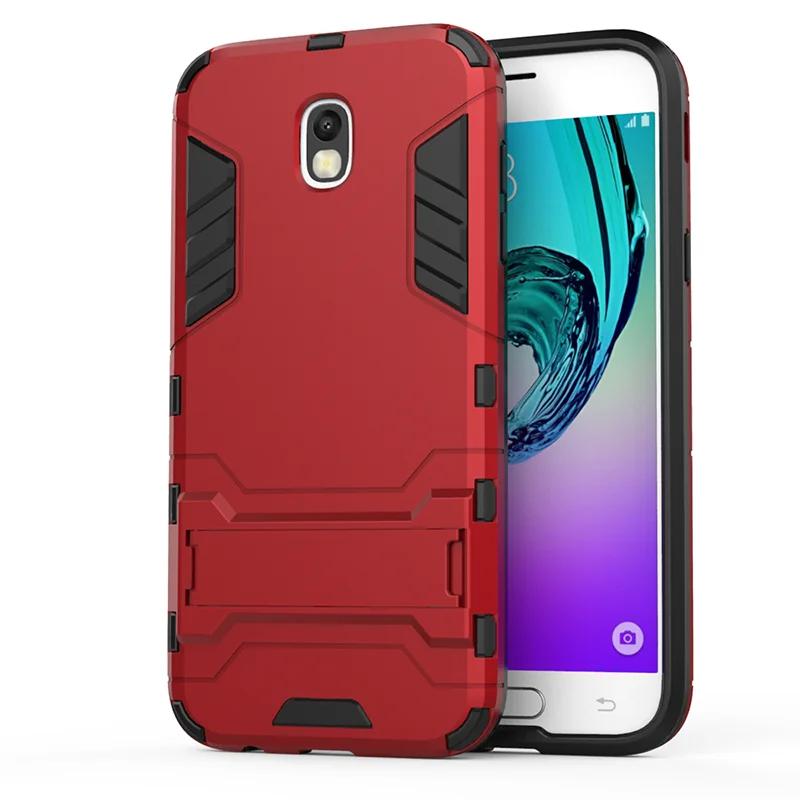 Yuetuo роскошный защитный чехол для samsung galaxy j3 j5 j7 j 3 j330 j530 j730 пластиковый Гибридный противоударный чехол для задней панели телефона