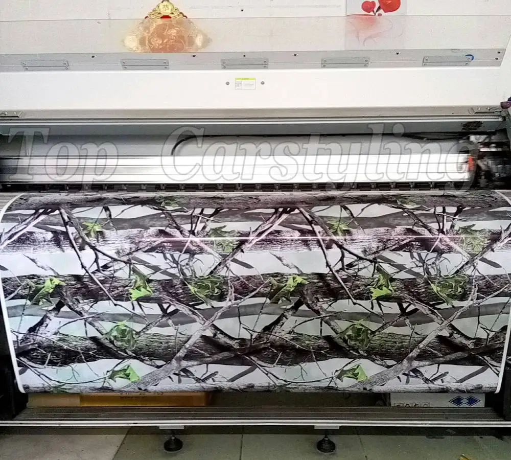Матовая виниловая пленка Realtree Camo с натуральным листком дерева Весенняя
