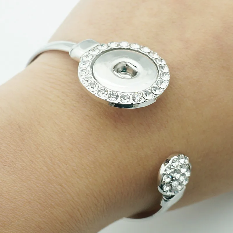 Новые кнопки серьги-гвоздики с кристаллами Swarovski металлический браслет защелкой