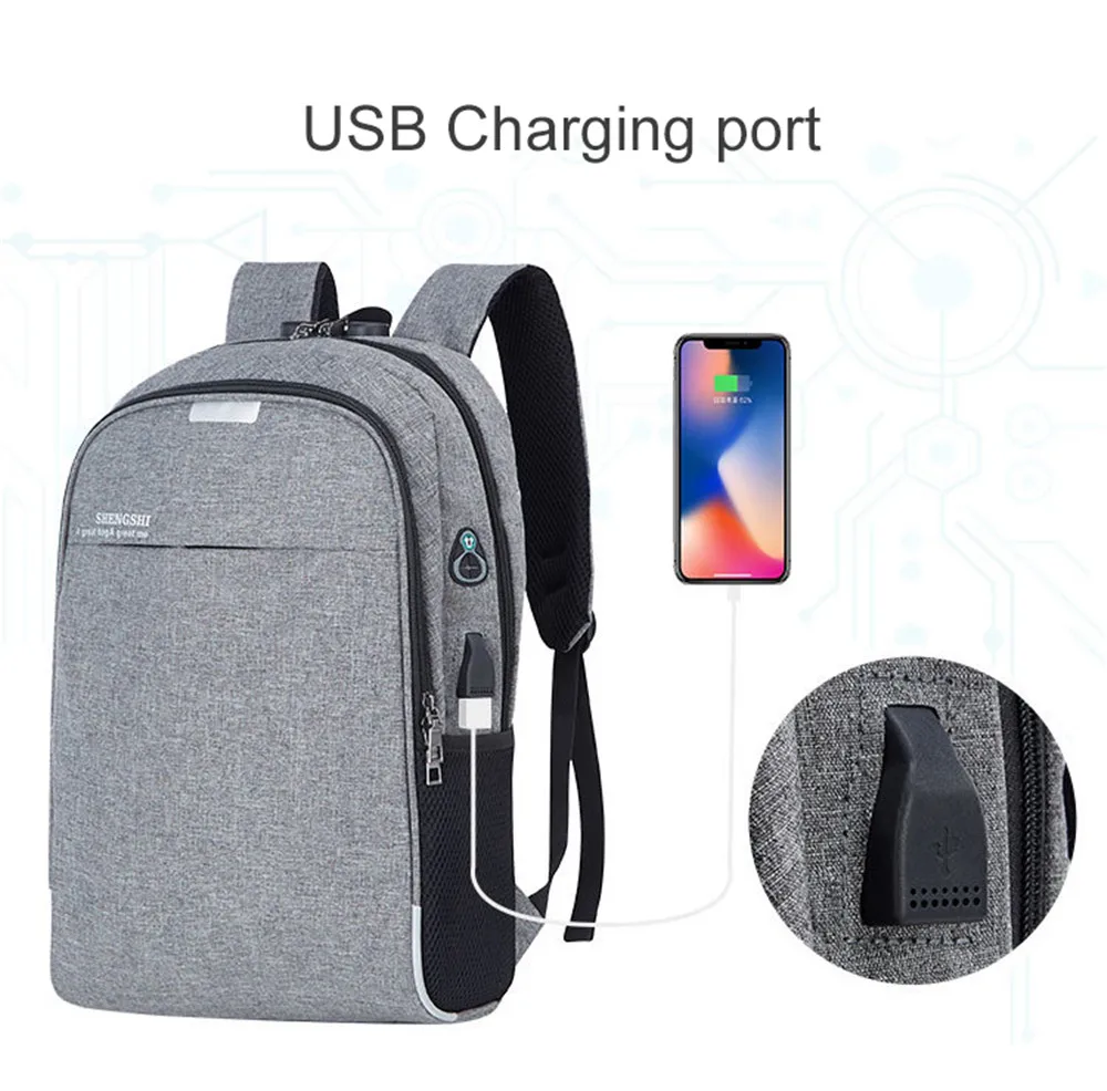 15," Противоугонный мужской рюкзак для ноутбука Macbook Air Pro 11 12 13 15 lenovo usb зарядка бизнес ноутбук рюкзак сумка
