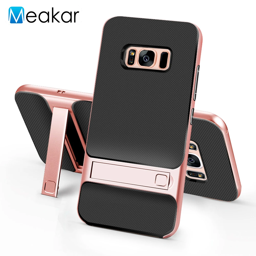 Bracket two-in-one 5.8For Samsung Galaxy S8 Case For Cell Phone Back Cover |
