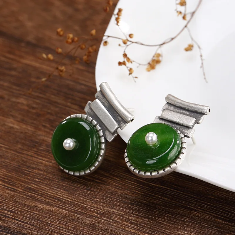 Серьги Jasper Brinco One Deer S925 прямые поставки ограниченная по времени из натурального