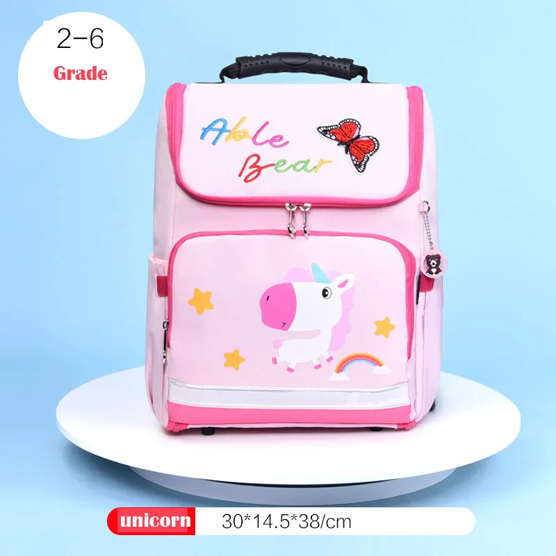 unicorn KOKOCAT мультфильм Единорог школьные сумки для девочек мальчиков студентов Дети Ортопедические Рюкзак детский Ранец Enfant рюкзак фламинго - Цвет: unicorn