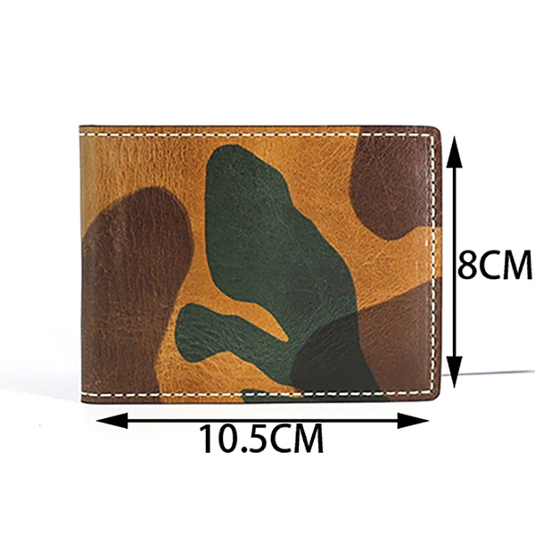 Camouflage Yellow AETOO ручной работы камуфляжная сумка для карт посадка дубления воловья кожа водительская Лицензия книга кожаный рукав тонкий - Цвет: Camouflage Yellow