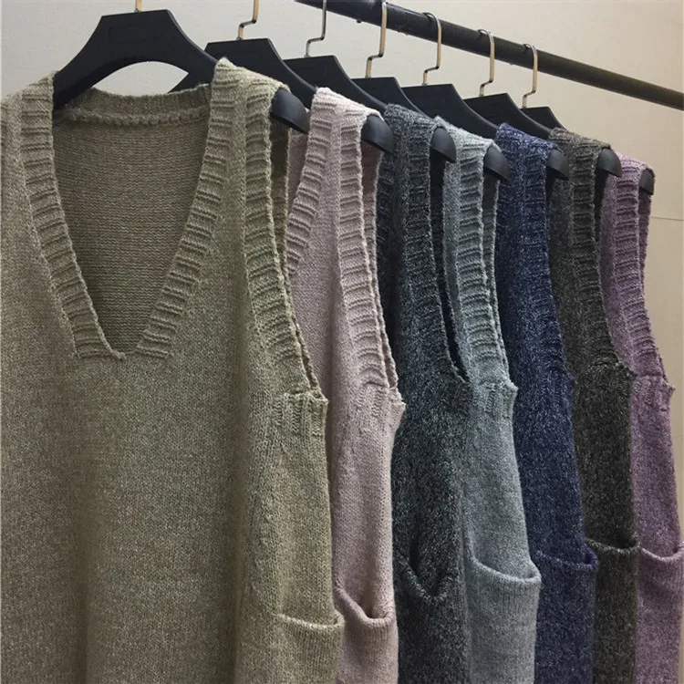 new spring/autumn women's clothing sweaters maternity knitted pregnancy vest one size 5064 |