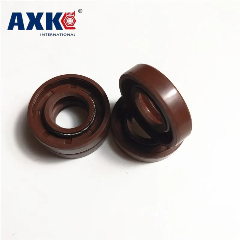AXK 1 шт. 24 5x42x7 25x35x 5/7 коричневый фторкаучук Viton FKM пружина с двумя губами