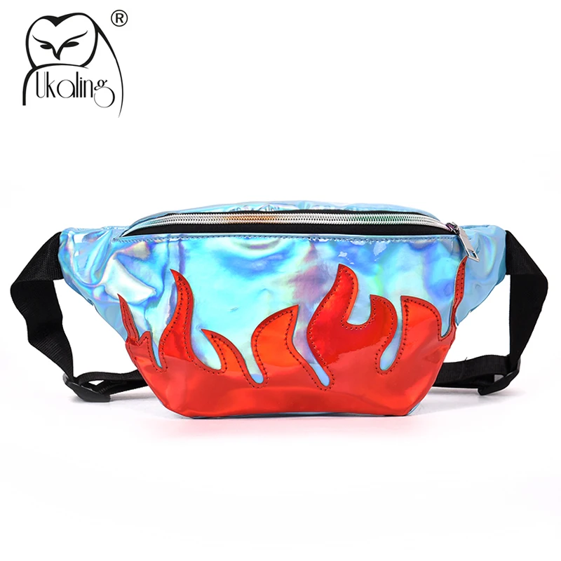 UKQLING красочные Для женщин поясная сумка для девочек Fanny Pack над на ремне нагрудная