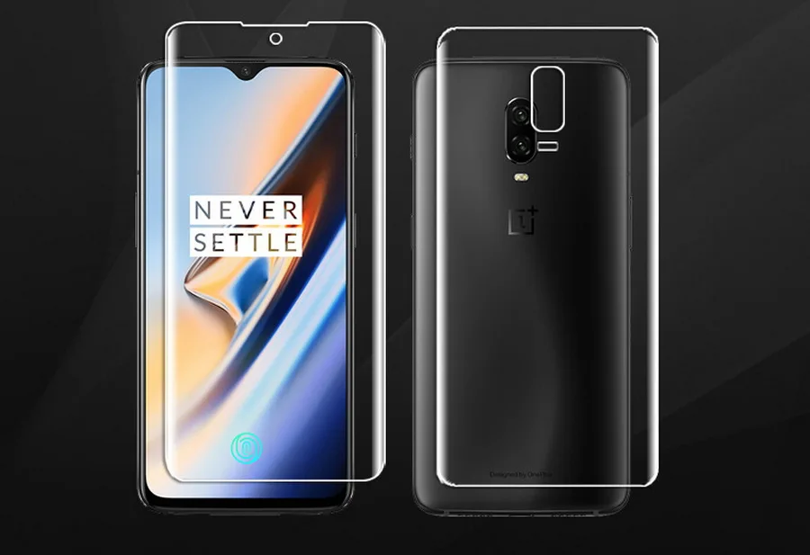 Изогнутая 3d пленка для Oneplus 6T Защитная экрана с наногидратором 5t 3 полное покрытие