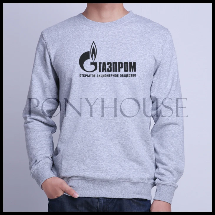 2015 CTW PWD россия газпром свободного покроя шею свитер мужчин-толстовки |