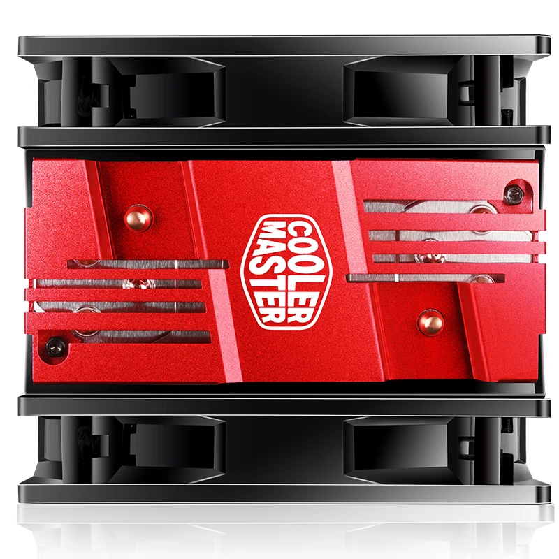 

Cooler Master RR-T4PR-16PR-C1 CPU Cooler 4 Heat pipe Dual 120mm Quiet Fan T400Pro Radiator For intel 115X AMD AM4 CPU Cooling