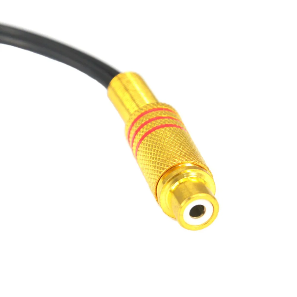 GPS антенный кабель двойной разъем Fakra Z мама RCA Y типа фоторазъем кабеля RG174 10 см|female