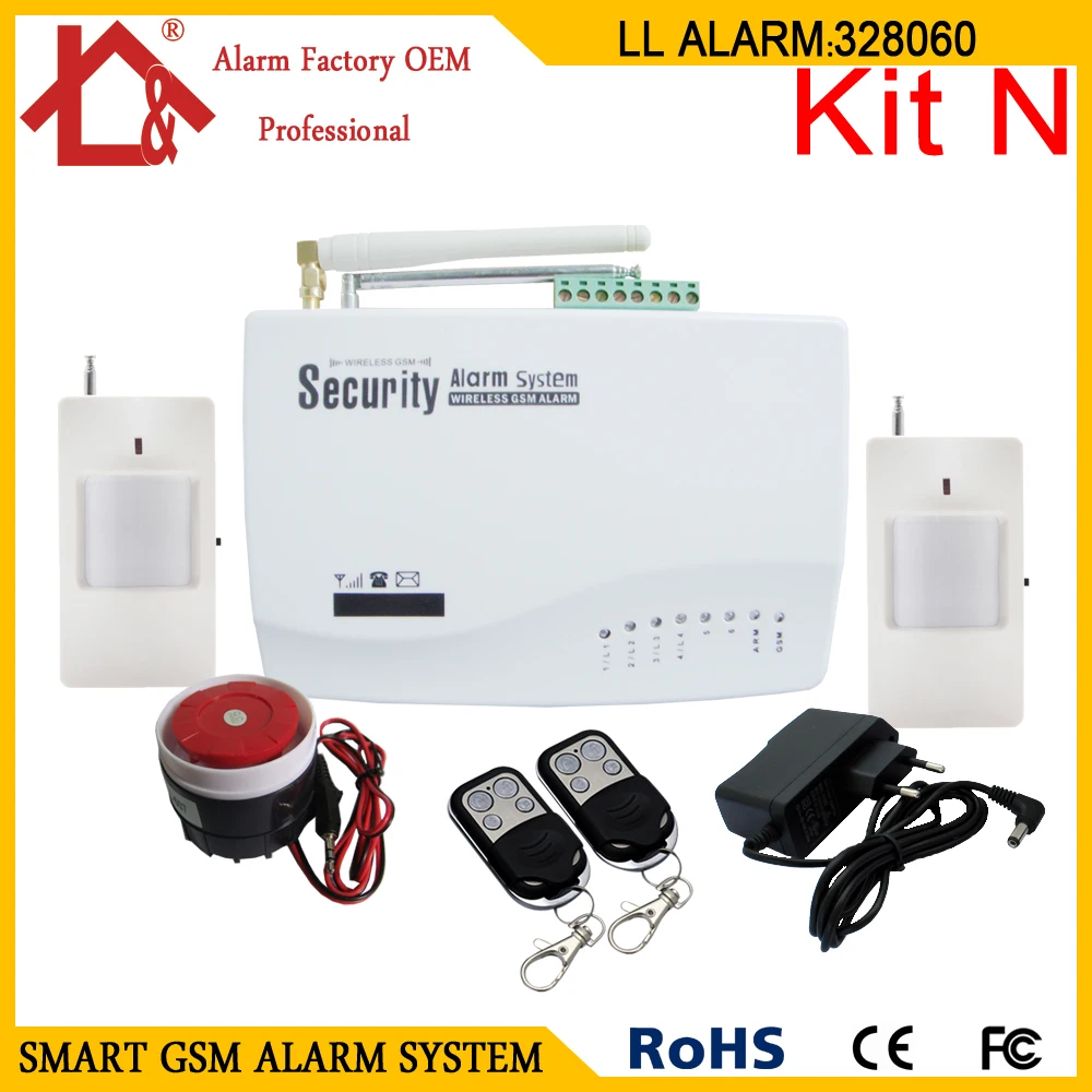 GSM беспроводная домашняя охранная сигнализация|system alarm|system securitysystem alarm gsm |