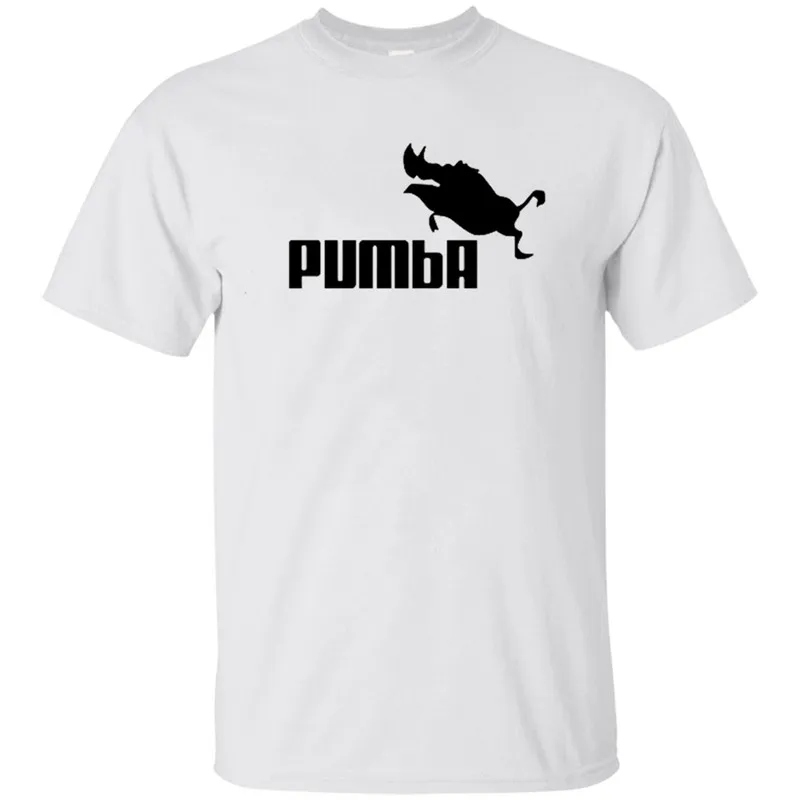 2019 Funny Tee Cute T shirts Women Pumba Letter short sleeves cotton Tees Tops Female tshirt summer t-shirt women geek | Женская одежда