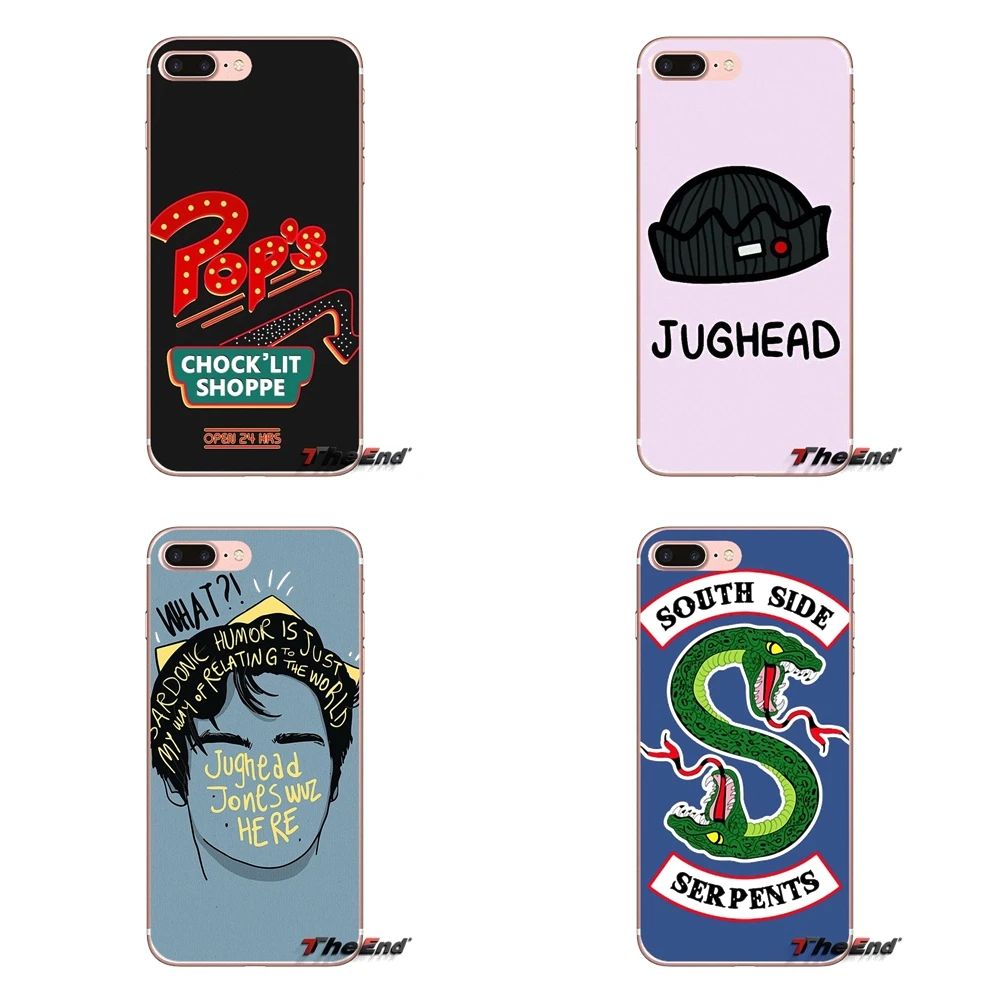 Прозрачный ТПУ сумка для Apple iPhone X 4 4S 5 5S SE 5C 6 6s 7 8 плюс Plus Американский ТВ ривердейл