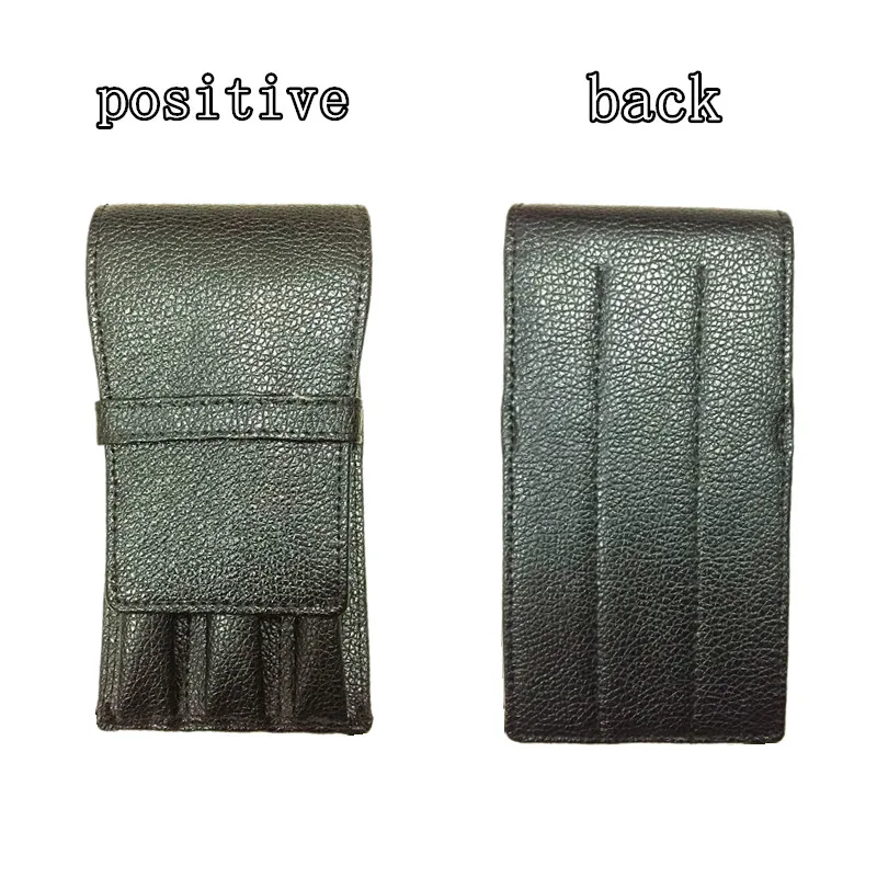 Новая модная авторучка/шариковая авторучка черный кожаный чехол канцелярские