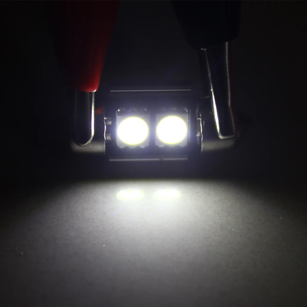 TraceBest 4 шт. 31 мм 2SMD 5050 светодиодный Canbus салона светильник Авто купол с фестонами
