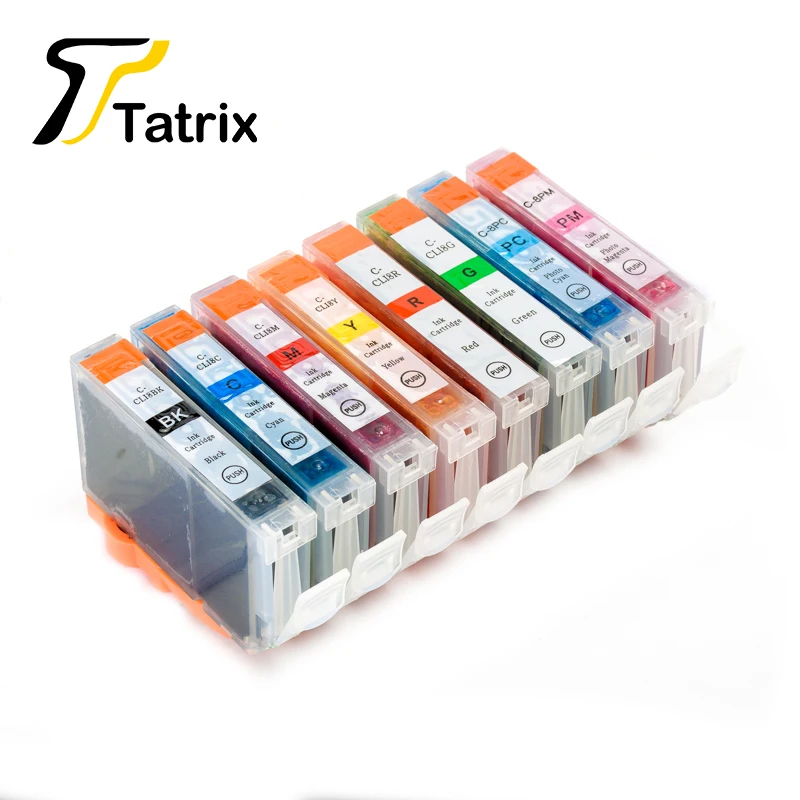 8PK 8 Colors CLI CLI8 With Chip Compatible Ink Cartridge For Canon PIXMA iP3300 iP4200 iP4300 iP4500 Printer | Компьютеры и офис