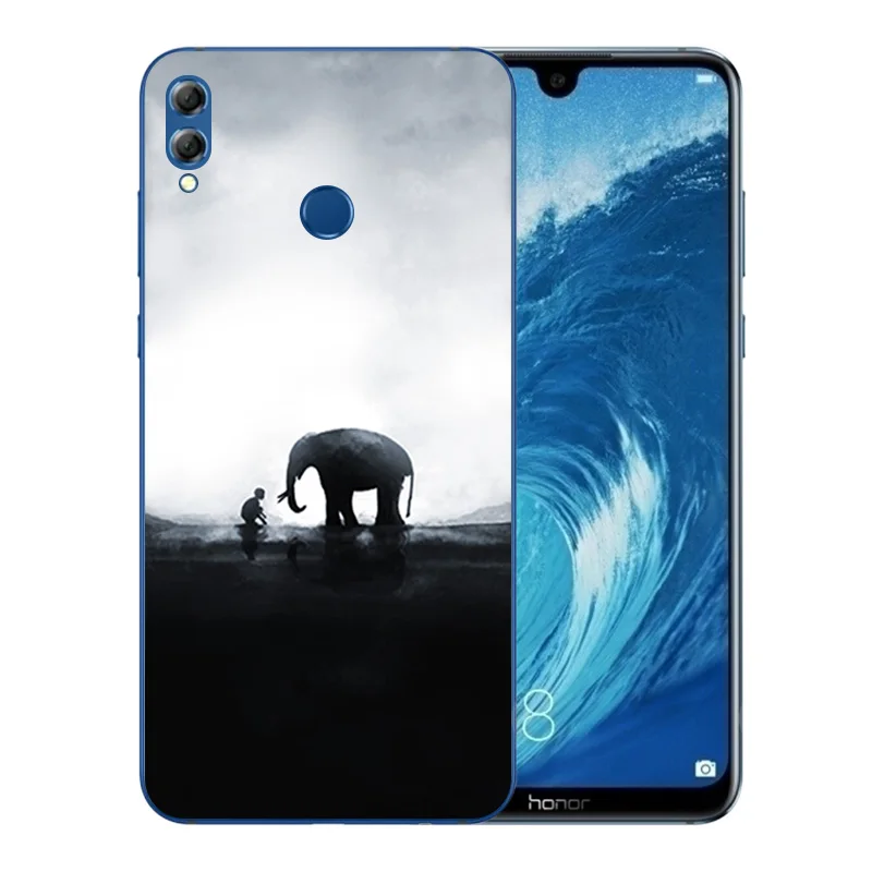 7 12 дюймов для huawei Honor 8X Max/ARE-AL00 чехол Ультратонкий силиконовый с рисунком крючка Max