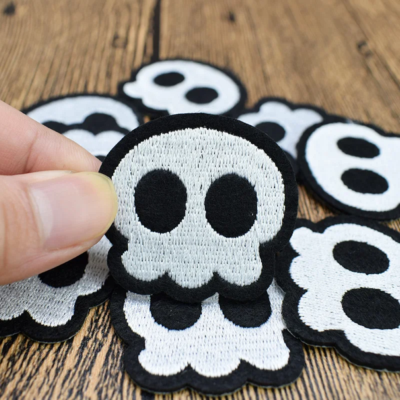 5 шт. наклейки на одежду в виде черепа|skull patch|patches for clothing ironpatches |