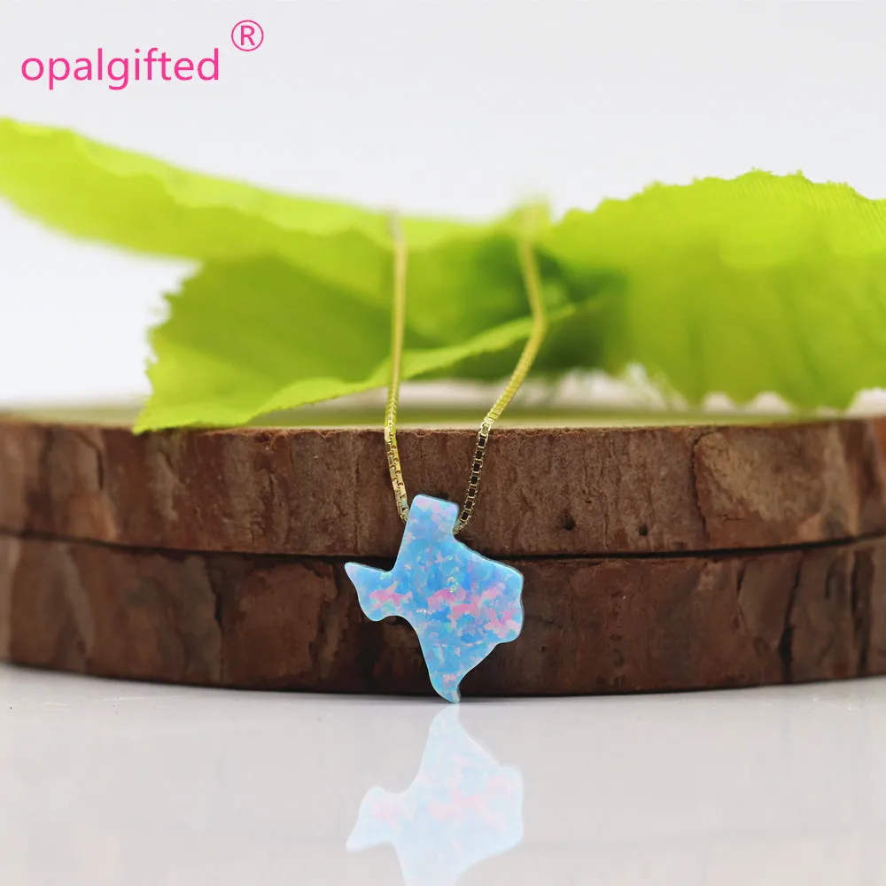 (1 шт./лот) лидер продаж ожерелье из синтетического опала 12 мм штат Техас США