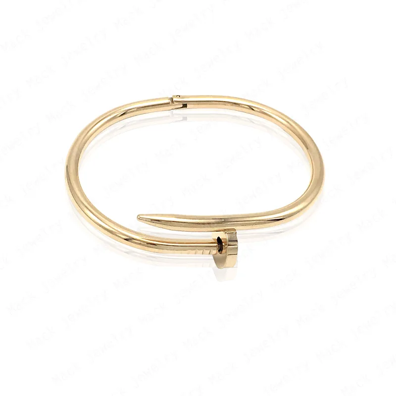 Известный Бренд Ювелирные Изделия Titanium Ногтей Браслет Из Нержавеющей Стали и