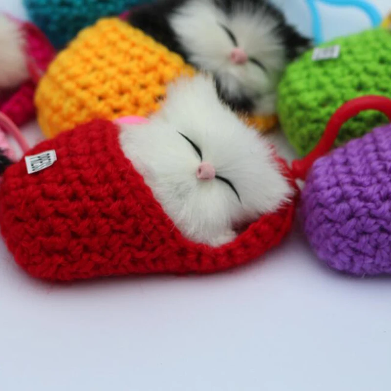 TOFOCO супер милые Имитационные издающие звук обуви котята коты плюшевые игрушки в