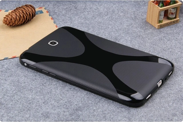 1x Защита экрана X Line мягкая силиконовая Резина гель ТПУ чехол для Samsung Galaxy Tab 3 7 0 P3200