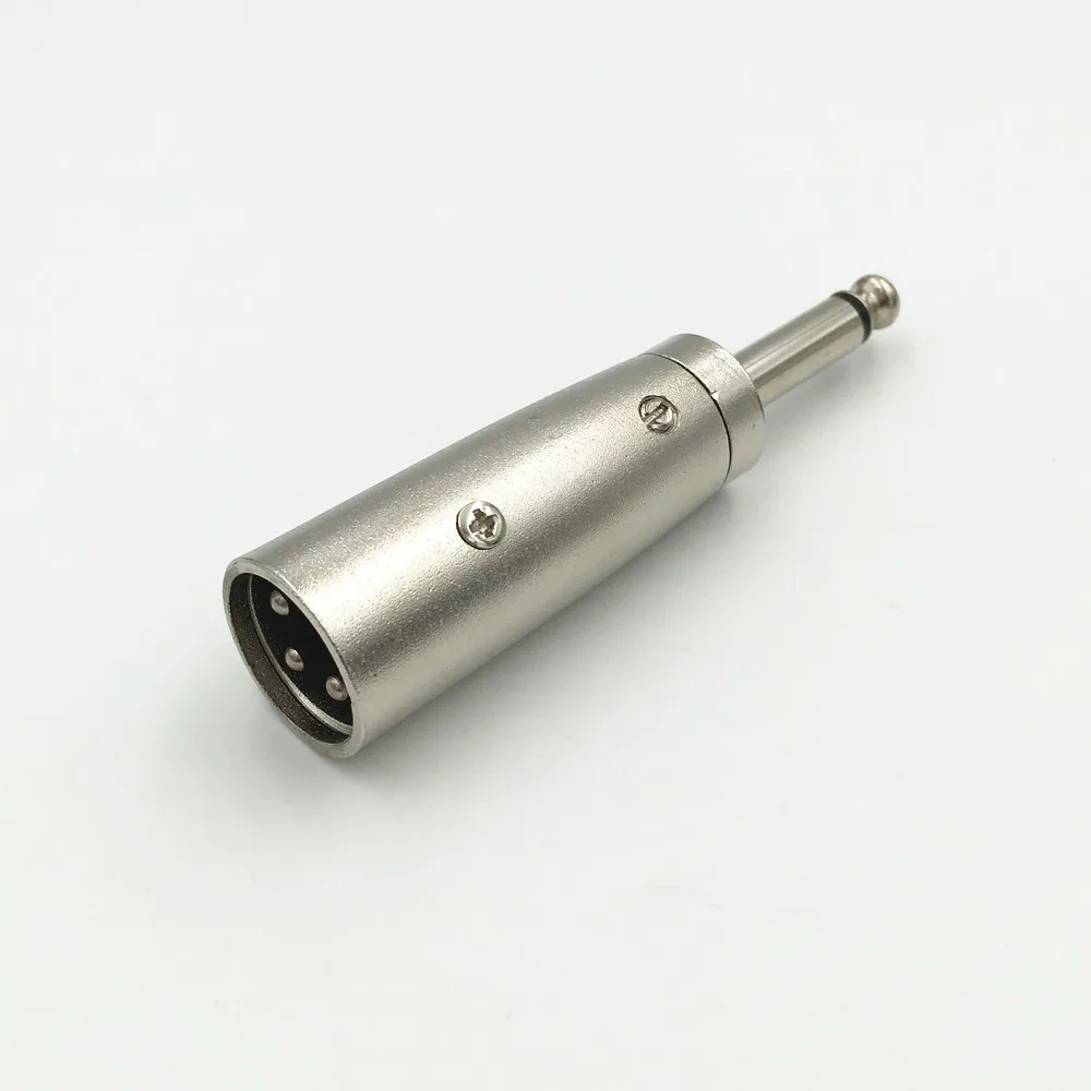 4 шт. высокое качество 3Pin XLR штекер 1/4 &quot6 35 мм 2 3-полюсный моно аудио кабель