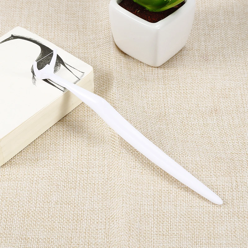 1 комплект белая нить палочки для чистки зубов гигиена полости рта уход за зубами