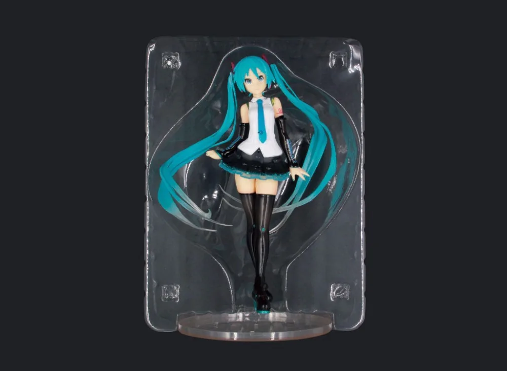 Бесплатная доставка 8 &quotАниме Vocaloid Hatsune Мику atshne V4X коробку 20 см ПВХ фигурку